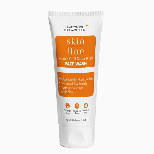 SKINLINE Vitamin C+E Brightening Facewash